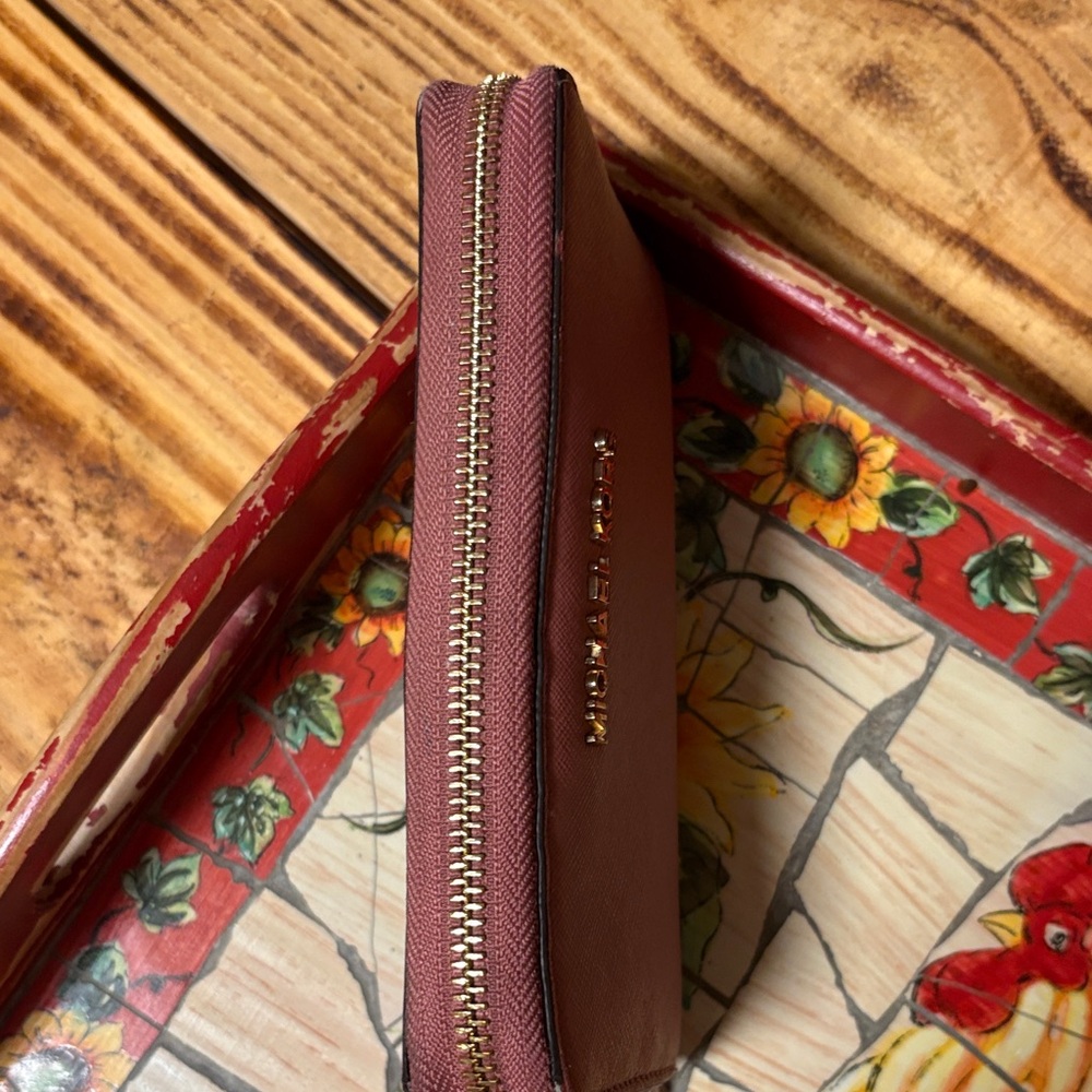 Michael Kors Rose Wallet - Picture 6 of 12